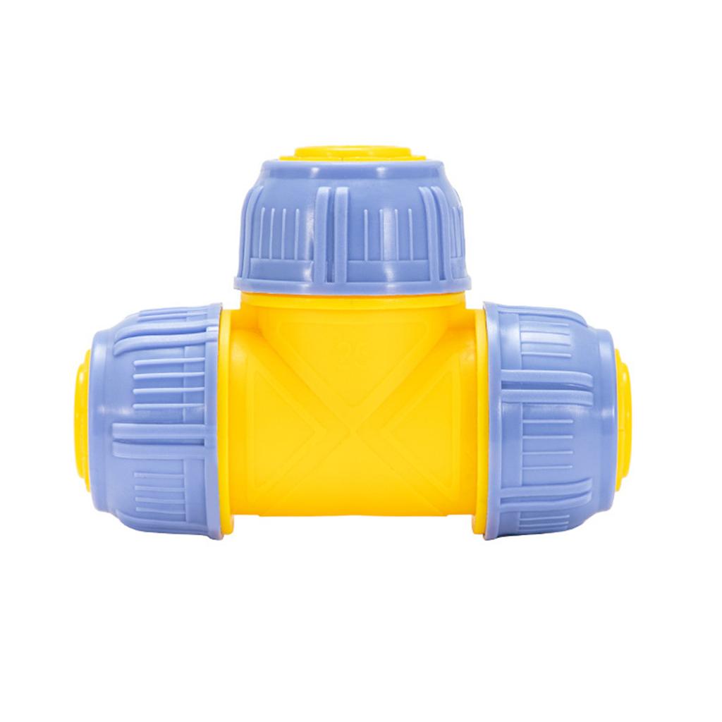 Высокопрочный 25 мм соединитель для водопроводных труб Соединитель для ирригационной системы Идеально подходит для садового полива и сантехнических проектов