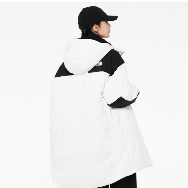 North Face Reverse Season Длинный стеганый универсальный воздушный теплый пуховик Nc2dn50d