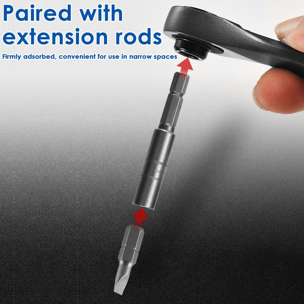 Набор мини-ключей с трещоткой 22 в 1, многоцелевой набор угловых отверток, быстросъемный ключ с трещоткой и высоким крутящим моментом, инструмент для ремонта