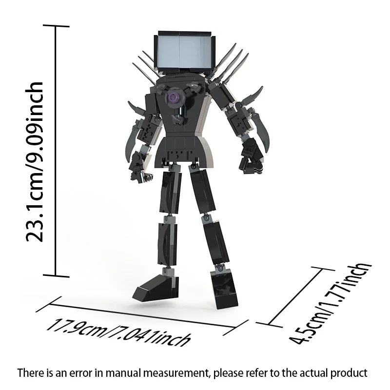 Moc Skibidi Туалет Фигурки Модель Строительные Блоки Camerman Titan Speakerman Surveillance Man TVMan Мальчики Игрушки Для Детей Подарки