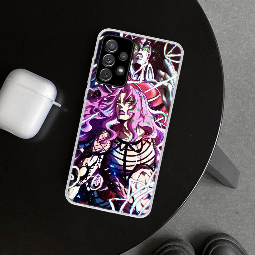 Чехол-бампер для телефона JoJo's Bizarre Adventure, горячая аниме-тематика, для Samsung Galaxy A12 A22 A32 A52 A72 A02S A51 A50S A31 A20S A10S Note 20 U