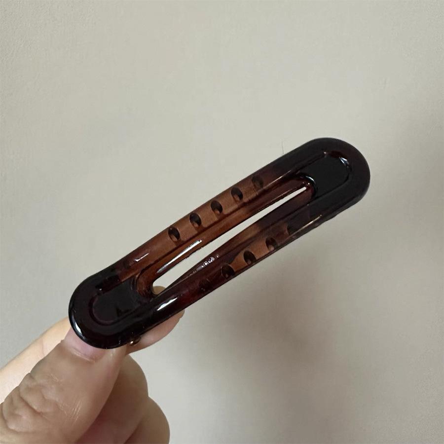 2 шт. Большие заколки для волос с леопардовым принтом, Зажимы-уточки, Нескользящий захват для укладки задней части головы, Женские модные заколки для волос