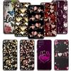 Girl Women Butterfly Crown Love Case For Samsung Galaxy A70 A70s A50 A30s A04s A20s A20e A02 A02s A03 A42 M31 M13 Cover Shell
