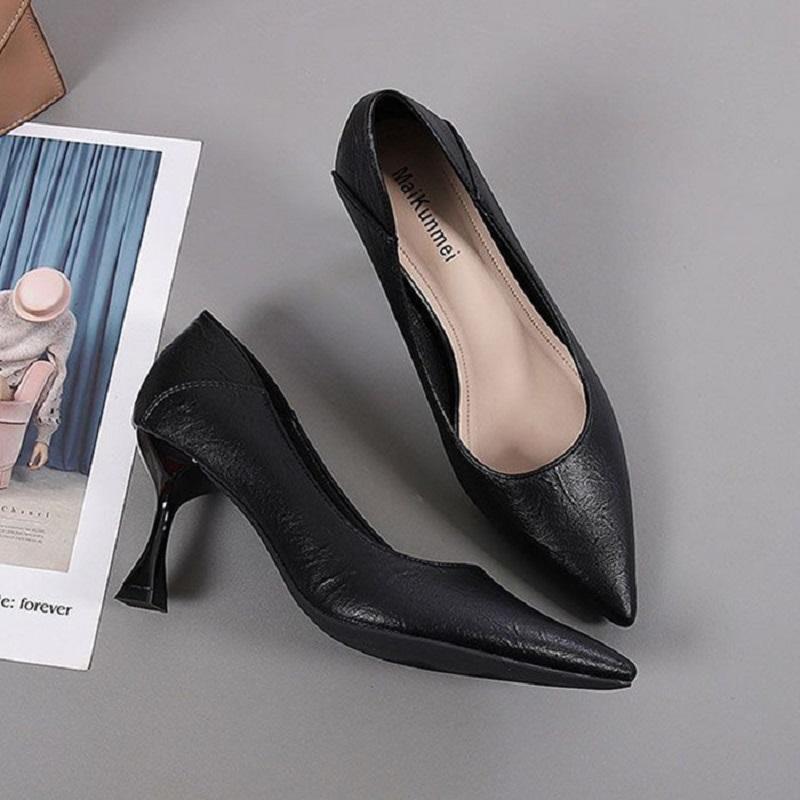 Cresfimix женские модные высококачественные нескользящие ботильоны винно-красного цвета, классические черные кожаные туфли на квадратном каблуке sapatos ba368