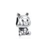 New Fine S925 Sterling Silver Bear Pig Chicken and Duck Charm DIY Bead Dangle Pendant Fit Original  Bracelet Women Jewelry