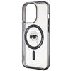 Karl Lagerfeld Klhmp15Lhkhnotk Iphone 15 Pro 6.1 Transparent Hardcase Iml Karl`s Head Magsafe