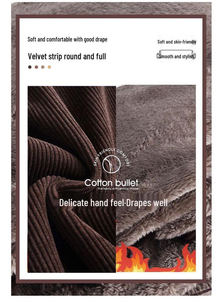 Женские плюшевые спортивные брюки из овечьей шерсти с высокой талией - Теплые, стройнящие, универсальные и утолщенные повседневные брюки-морковки для зимы