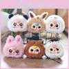 Three Plush Baby Toy Keychain Pp Cotton Stuffed Cute Backpack Accessory Gift