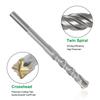Cross Bit Four-Blade Electric Hammer Bit Carbide Impact Drill Concrete Reinforcement Square Shank Round Shank Five-Pit Shank
