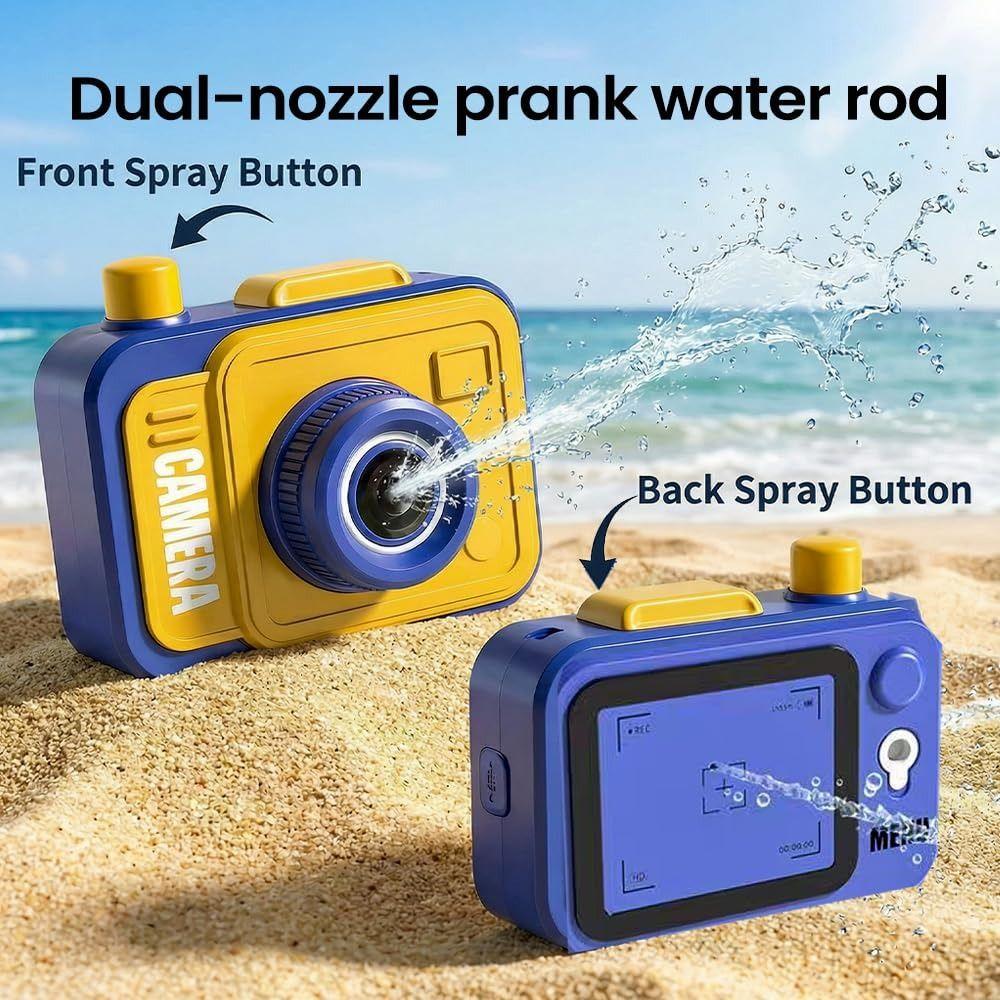 Double-Sided Prank Camera Water Pistol Water Fighting Games Pool Beach Party Favors