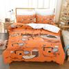 Chainsaw Man Pochita Bedding Set Single Twin Full Queen King Size Bed Set Aldult Kid Bedroom Duvetcover Sets Anime SPY×FAMILY
