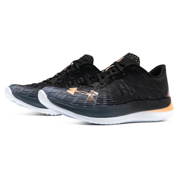Under Armour Flow Velociti Elite Men's Running Shoes Black Bubble Peach 3027678-001