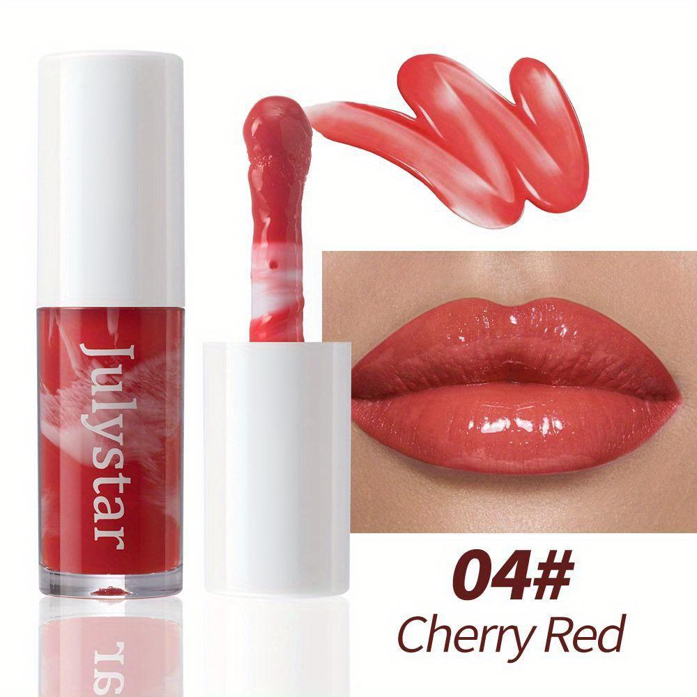 Увлажняющий блеск для губ – Marble Pattern High-Shine Lip Glaze, увлажняющий и стойкий эффект водного блеска, не липкий
