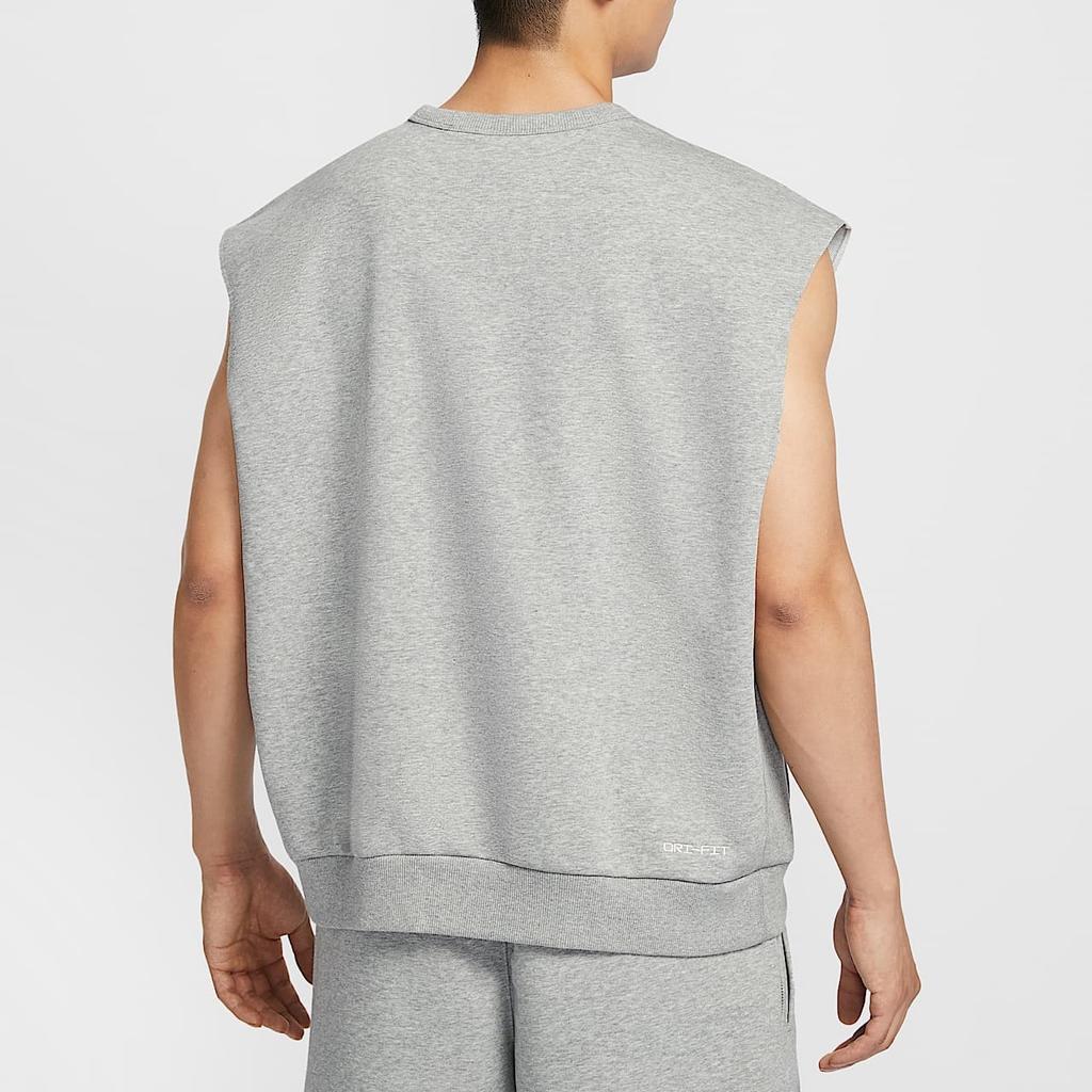 Nike T Shirts Men's Gray Crew Neck Moderate Straight Fit HJ4202-063