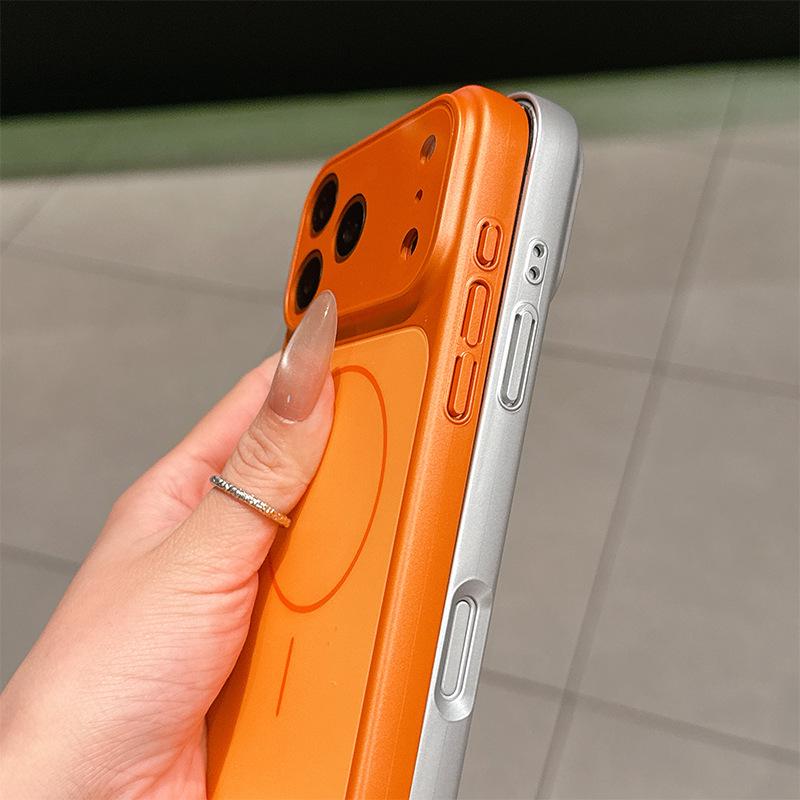 Роскошный магнитный стеклянный чехол для iPhone 17 Pro Max - Ударопрочный, устойчивый к царапинам, совместимый с беспроводной зарядкой