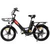 KAISDA K201 Adult Electric Bicycle 350W Motor City Ebike 36V20.8AH Battery E-bike 20 Inch Fat Tire City Electric Bike