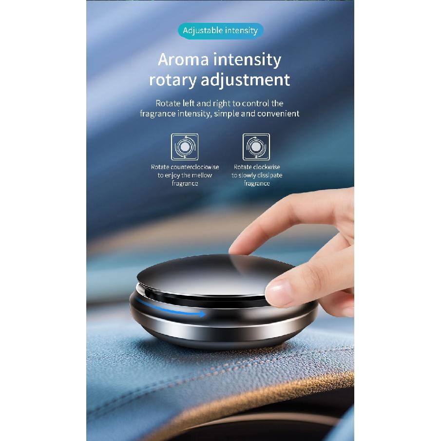 Creative Car Air Freshener Aluminum Alloy UFO Styling Perfume Car Accessories Interior Air Fresh Fragrance Auto Air