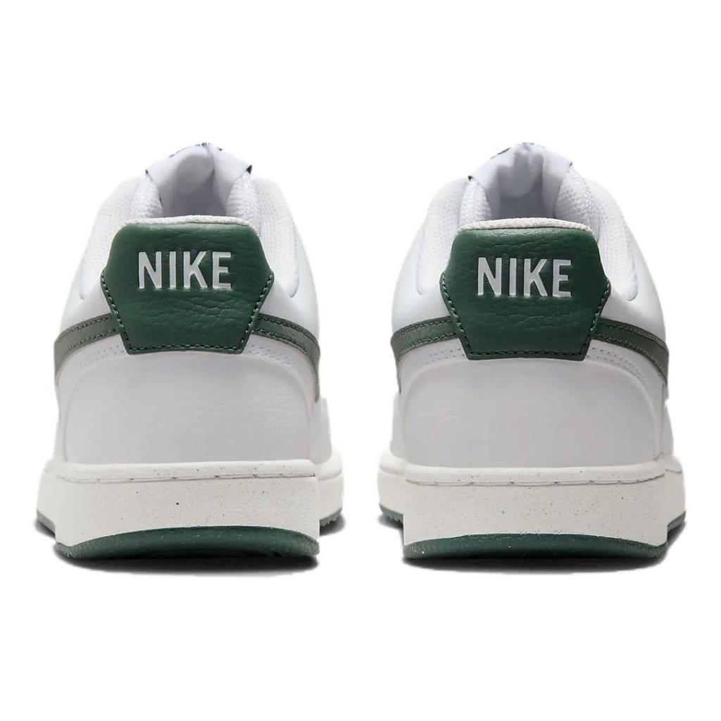 Nike Court Vision Low Next Nature Белые винтажные зеленые женские кроссовки Stadium-Green Sail FV9952-101