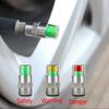 4pcs Auto Tire Pressure Monitor Valve Stem Cap Sensor Indicator Eye