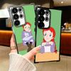 Чехол для телефона Anne Of Green Gables Shirley Plating для Samsung Galaxy S24 S25 FE S26 Edge S23 Ultra S22 S21 Plus S20 Противоударный Aira