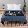 Inhaler Band Rock Throw Blanket