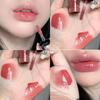 Mirror Nude Lip Gloss Dark Brown Red Lip Glaze Lasting Velvet Liquid Lipstick Women Makeup Cosmetic Gloss Lip Oil