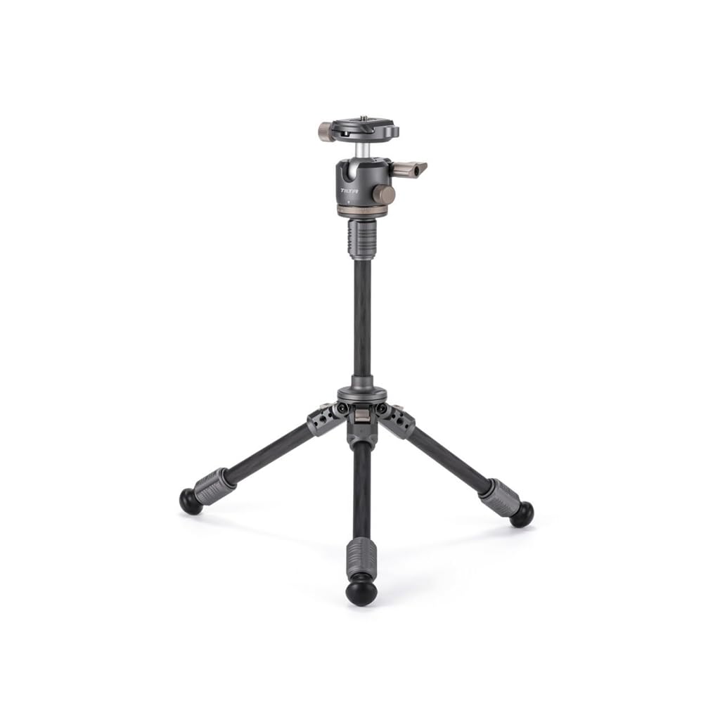 TILTA BT03E Настольная шаровая головка 1 ярусная тренога из углеродного волокна 3 кг выдвижная космический серый TT-BT03E-FB-SG