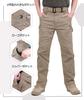 TACVASEN Stylish Military Cargo Pants for and Size L Men's Sports, Airsoft, Trekking, Khaki,
