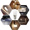 CTKcom 2W LED Refrigerator Bulb (4 Pack)-European E14 Base 15W Equivalent Daylight White 6000K 120V Lamp for Freezer Lighting,Home Lighting