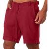 Comfortable Summer Mens Shorts With Moisture-wicking Fabric For Yoga And Fitness