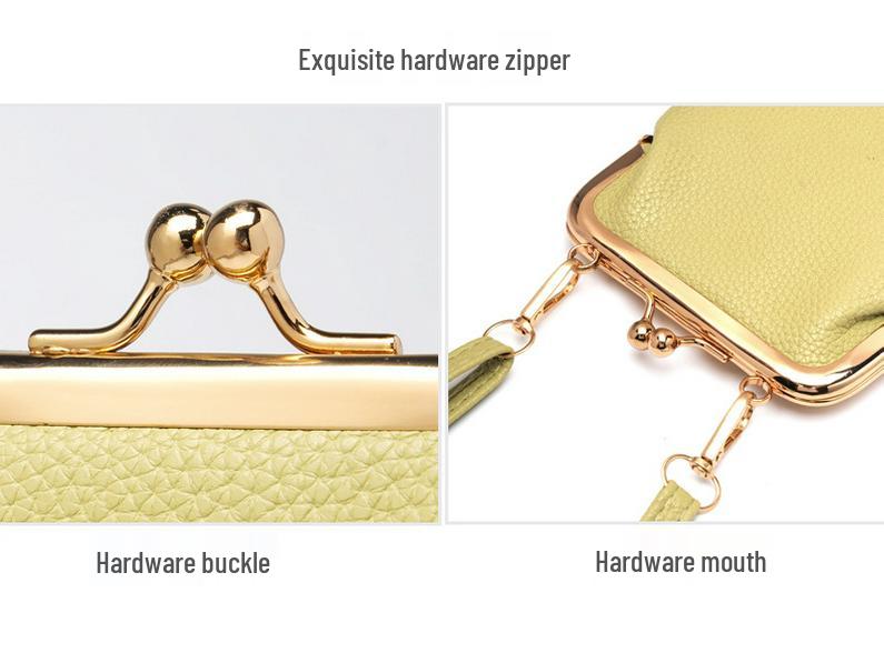 Стильный PU кроссбоди кошелек для телефона на 2025 год для женщин - Модная, компактная вертикальная сумка