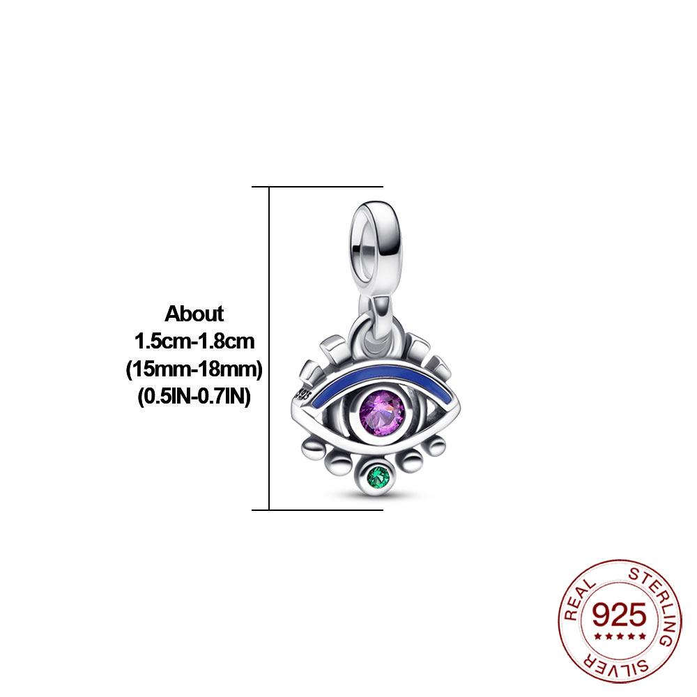 Новый настоящий S925 стерлингового серебра Me Шарм Единорог звезда обруч из бисера подходит оригинальные браслеты Me женские украшения в форме сердца для подарка