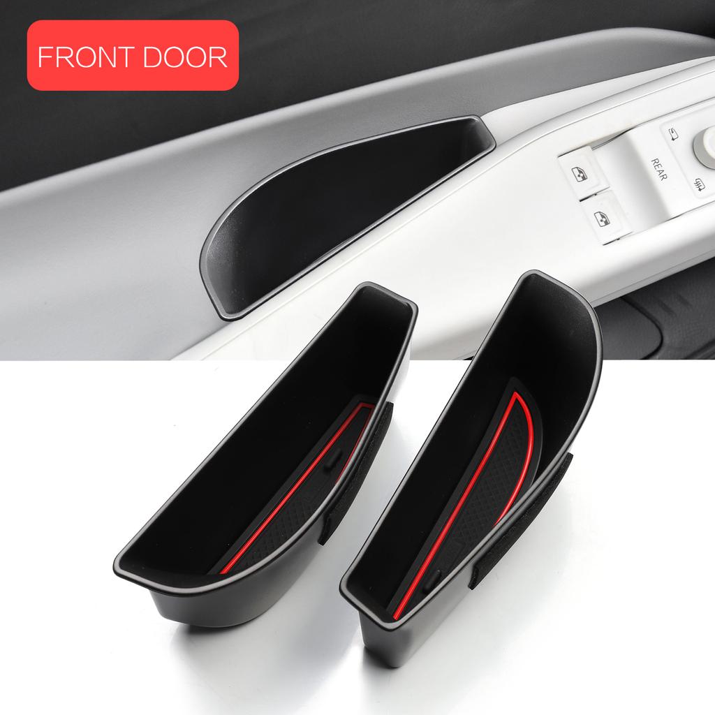 for VW ID.4 ID4 ID 4 Car Door Handle Storage Box Door Armrest Holder Tray Organizer Accessories Tidying