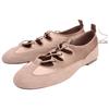 Zara Fashionable Comfortable Personalized Trendy Design With Decorative Contrast Details Round Toe Ballet Flats Women Flats Pink 12545510050