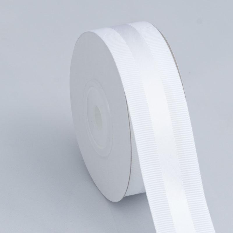 Элегантная однотонная атласная лента с ребристым краем для выпечки, торта, подарка на праздник, цветочного букета, упаковки, декоративная лента для галстуков, украшения дома