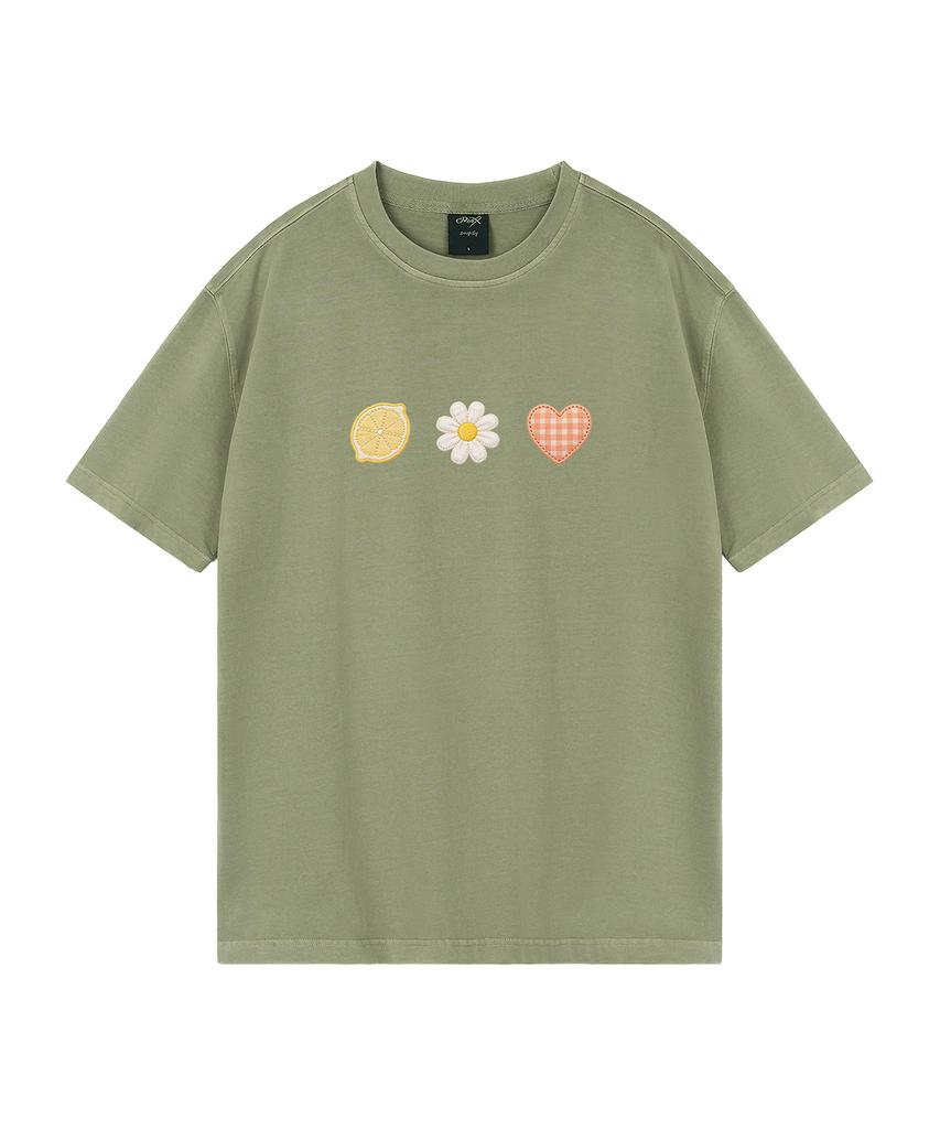 WILDROCK Garden Club Pigment Oversized Short Sleeve T-Shirt (Includes Cropped) (Type B)