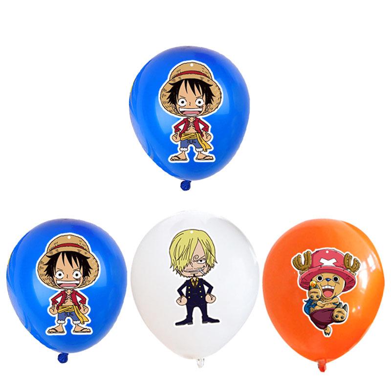 Товары для дня рождения в стиле One Piece: Одноразовая посуда, стаканчики, салфетки и украшения для детей