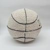 Fluffy Basketball Plush Toy Stuffed Decoration Super Soft Wear Resistant Embroidered Basketball Throw Pillow Kids Toy