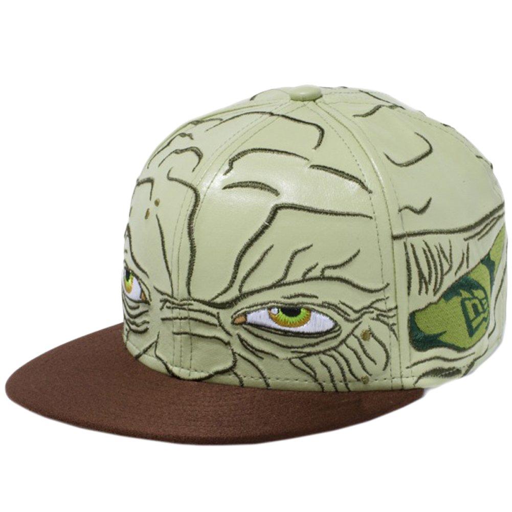 Era Baseball Cap 59FIFTY Star Wars Kids Yoda Green Synthetic Leather Suede 6 5 8 (53.0cm)