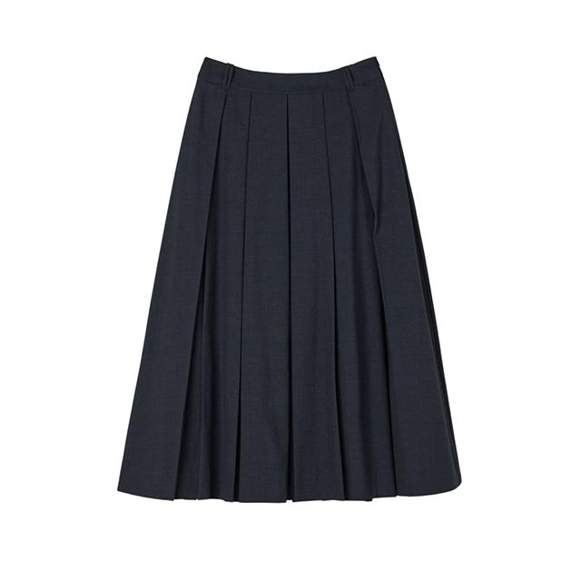 Rap Pleated Long Skirt Aq3Ws863