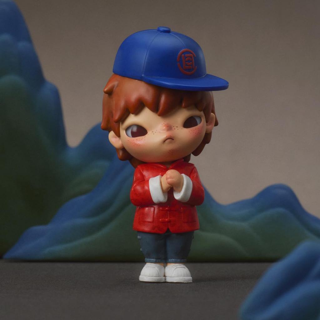 POP MART HIRONO x CLOT Series Pop Mart Gacha Gacha Blind Box Фигурка Пластиковая модель Премиум Игрушка ПВХ Мягкий винил Оригинальный персонаж Подарок на день рождения [1