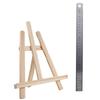 Artist Wooden Multifunction Small Shelf Holder Display Stand Painting Easel