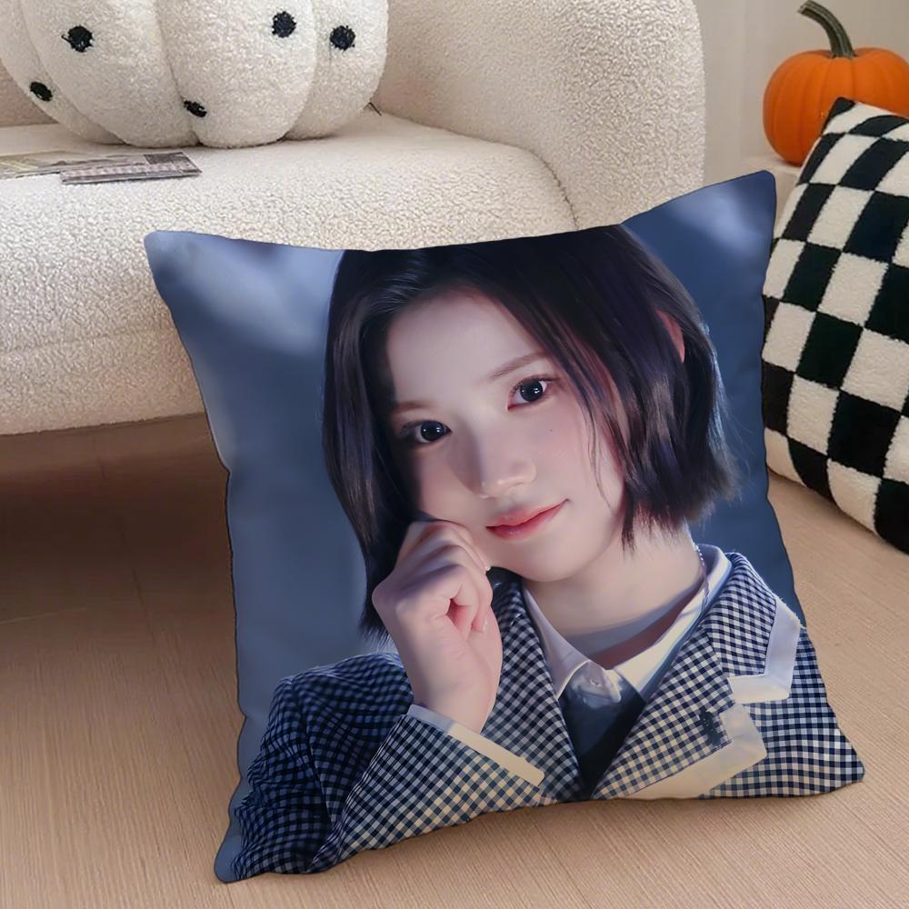 actor classic CChoi Ji Woo Cushion Cover Throw Pillow Cover Hidden Button Durable Polyester Chair Cushion