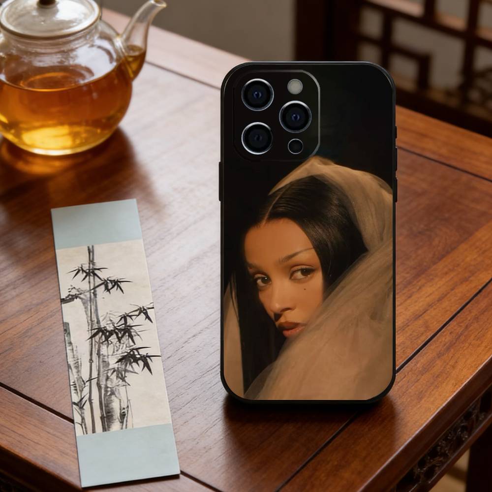 D-DOJA Чехол для телефона с кошкой Силиконовый Мягкий Для IPhone 17 16 15 14 13 12 11 X XR Plus Pro Max Plus