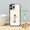 Cute Y-Yoshitomo Nara Phone Case For iPhone 17/16/15/14/13/12/Plus/Pro/Max for Magnetic Wireless Charging