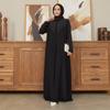 Large Size Women Stone Evening Dress Islamic Muslim Long Hijab Clothing New Season High Quality Invitation Fashion