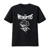 The Hellacopters Рок-группа Футболка S M L XL Черный Белый Дизайн винтажный Стиранный мужская Женская Унисекс Стильная Удобная Дышащая