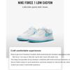 Nike Детские кроссовки Force 1 Low EasyOn PS White Aquarius Blue FN0237-107