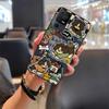 Силиконовый чехол-граффити для телефона TCL 40SE/T610K Пыленепроницаемый Грязеотталкивающий ТПУ Водонепроницаемый Полная защита Противоударный Мультяшный