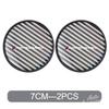 Car Water Coaster Cup Carbon Fiber PVC Coaster Mat Non-slip Accessories For BMW E30 E34 E36 E39 E46 E52 E53 E60 E61 E62 E70 E71 APV5